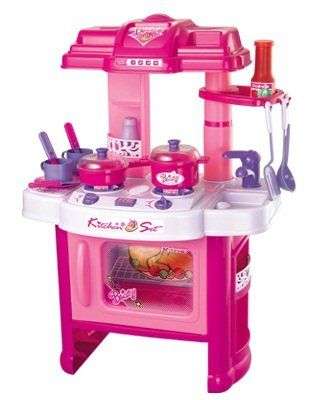 Kitchen Play Set - Pink (DISPLAY MODEL)