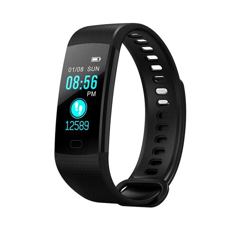 Smart Bracelet Y5 Fitness Tracker - Black - OPEN BOX
