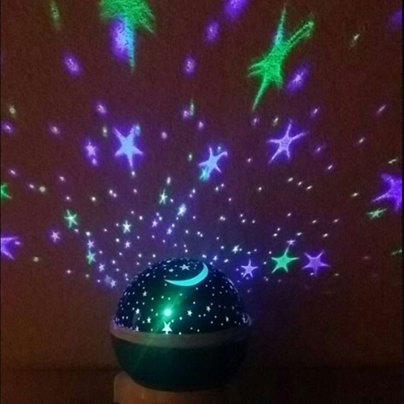 Star Master Rotating Projection Lamp - Pink