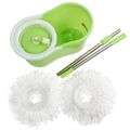 Rotating 360° Magic Spin Mop And Plastic Bucket Set-Purple