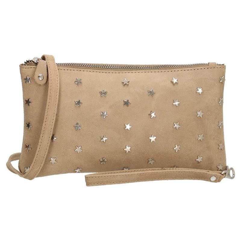 Charm London Leather Ladies Hand Bag - Sand(DISPLAY ITEM- READ DESCRIPTION)