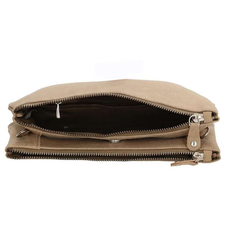 Charm London Leather Ladies Hand Bag - Sand(DISPLAY ITEM- READ DESCRIPTION)