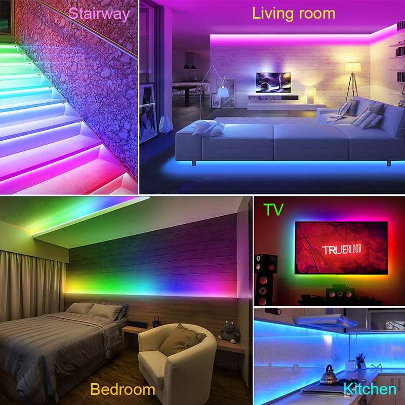 5m Colour Changing RGB LED Strip Light