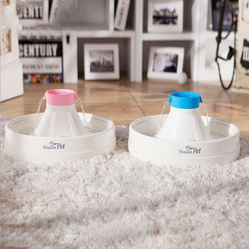 DHAO Pet Drinking Fountain Quiet Automatic or Cat and Dog 3L - Pink
