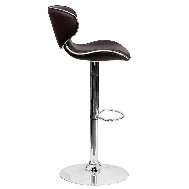 Ergonomic Bar Stool - Black
