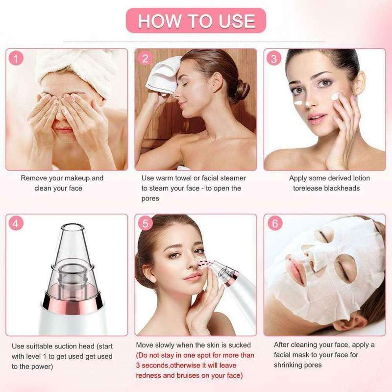 Multi Functional Cleaning Remove Black Head Device
