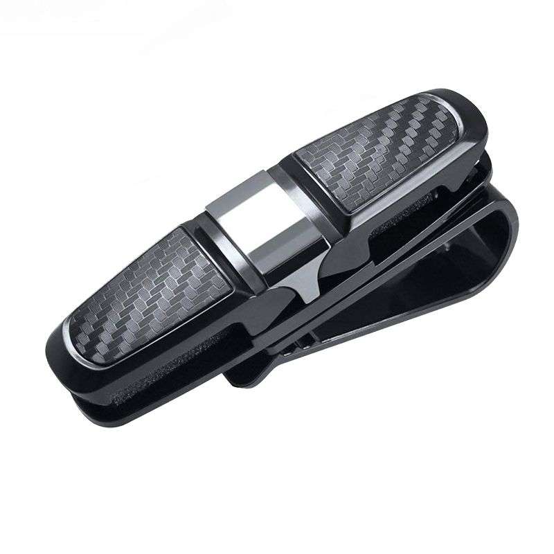 DHAO-Glasses Holders for Car Sun Visor Glasses Mount with Ticket Card Clip