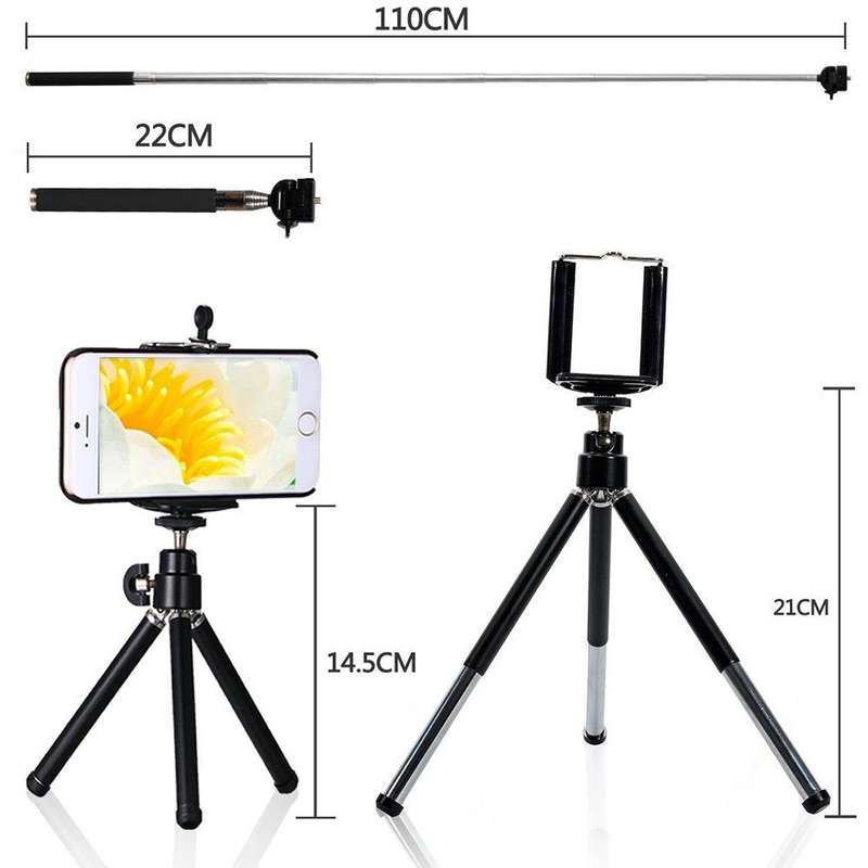 Techme Ultimate Photographic Lens Kit for Smartphone - Universal - OPEN BOX