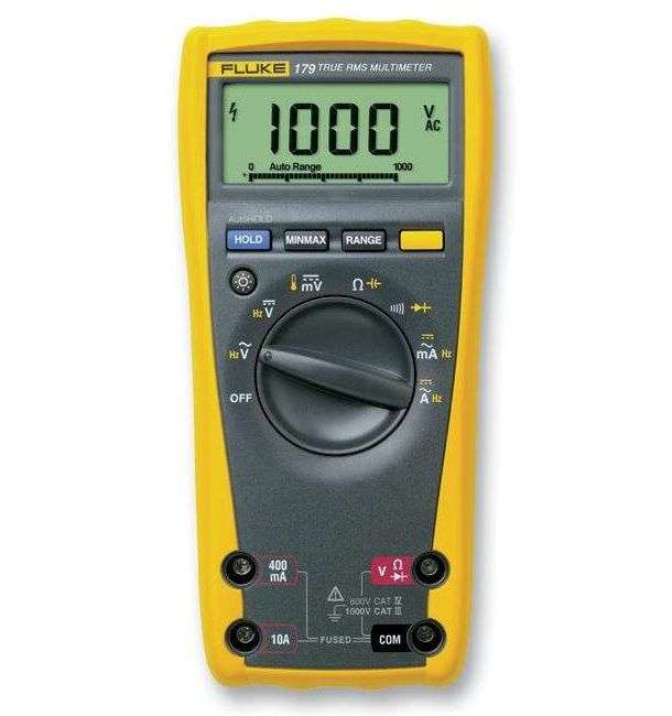 FLUKE 179 - Digital Multimeter, 6000 Count, True RMS