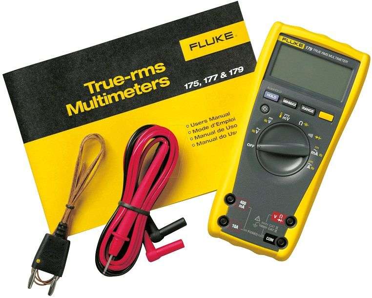 FLUKE 179 - Digital Multimeter, 6000 Count, True RMS