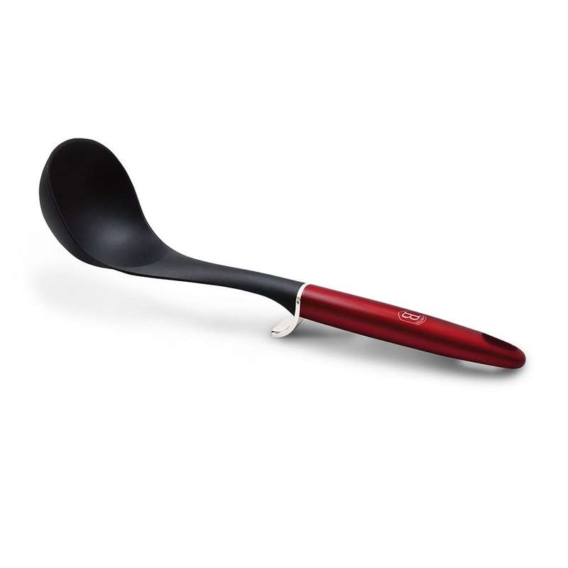 Berlinger Haus Nylon Soup Ladle-  Burgundy Metallic Collection (SECOND HAND)