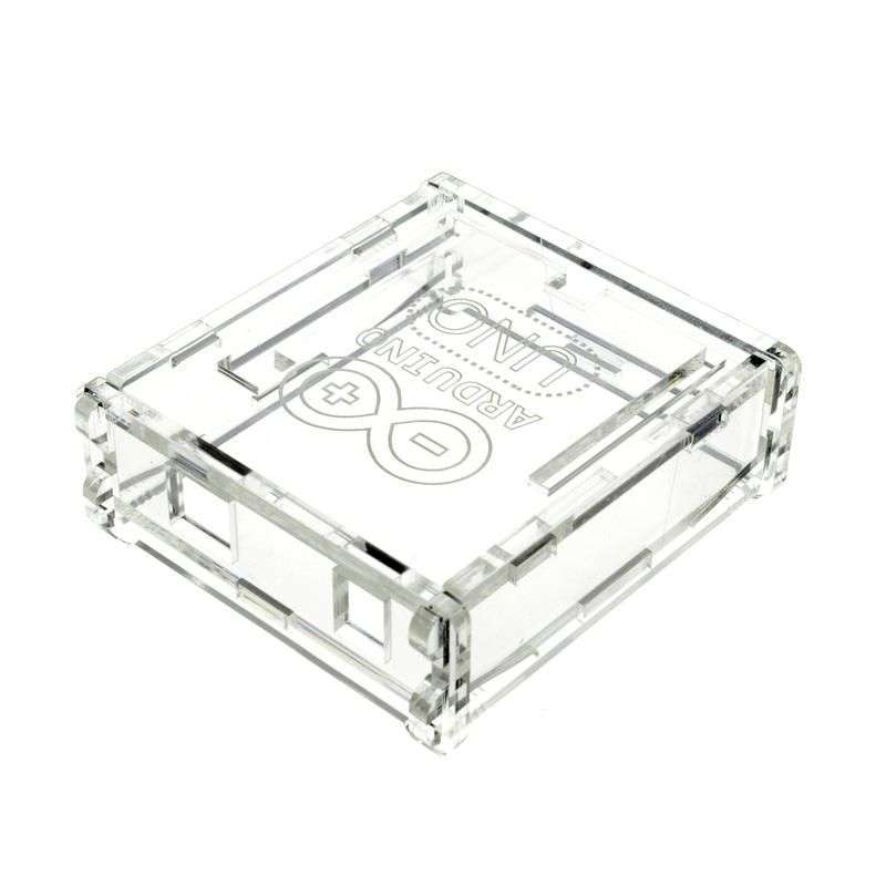 Arduino UNO R3 Acrylic Enclosure Case - Black