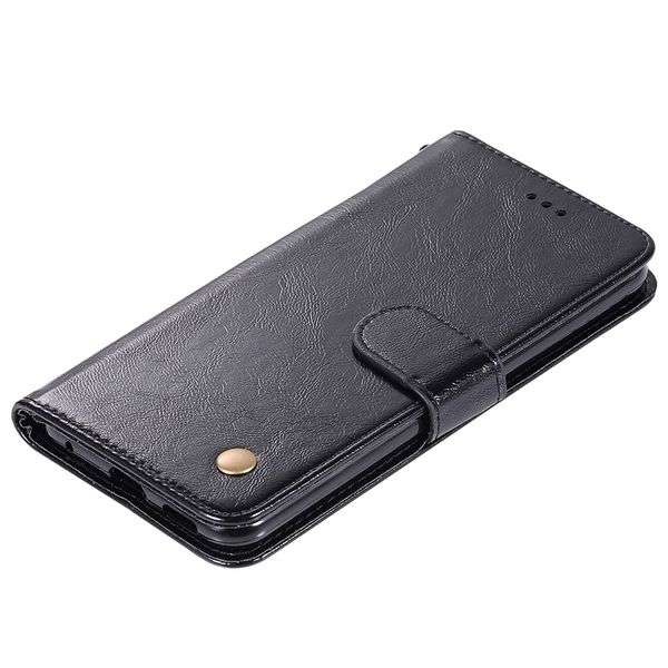 Vintage Faux Leather Wallet Flip Shockproof Case for Samsung A10/A10s