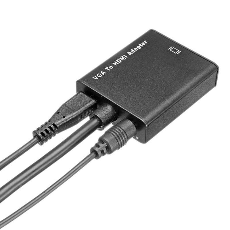 VGA to HDMI Converter Cable with Audio Support