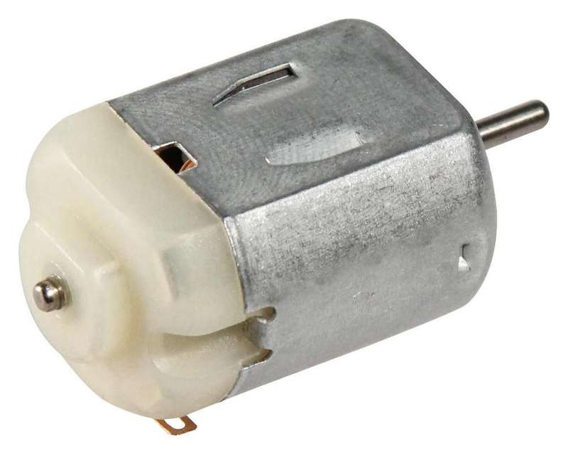 DC Motor, Miniature, 3 V, 1.23 W, 12000 rpm, 10 g-cm