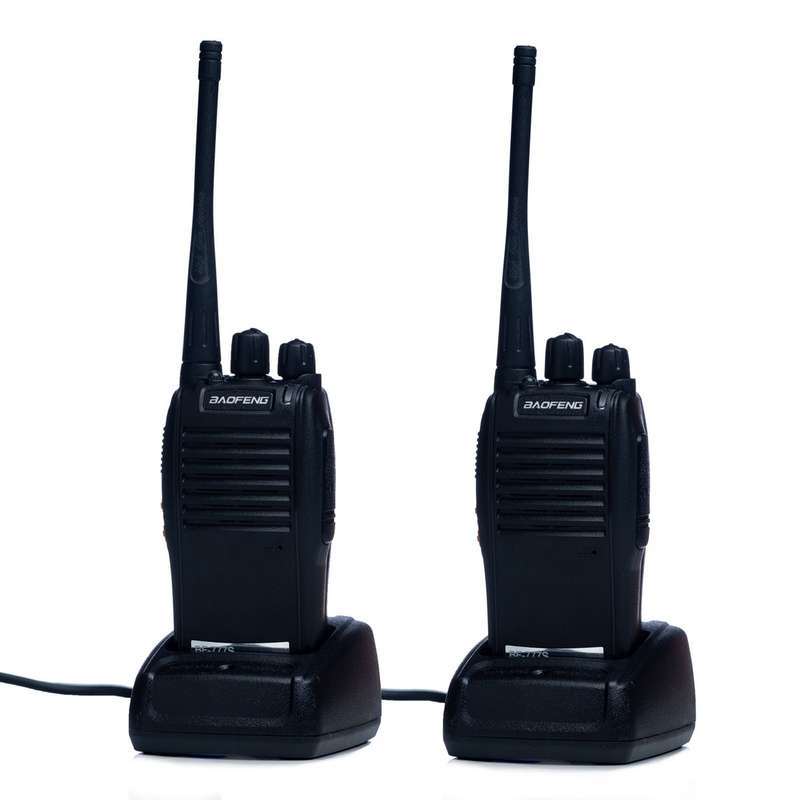 Bao Feng Walkie Talkie Set of Two 5km Range Navigation Radio BF-777S