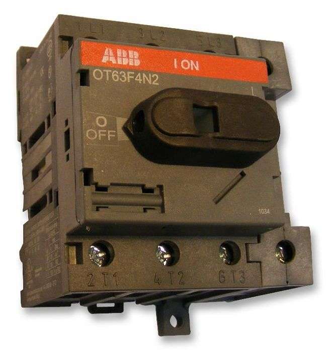 Load Break, 63 A, 750 V, 4 Pole, OT Series