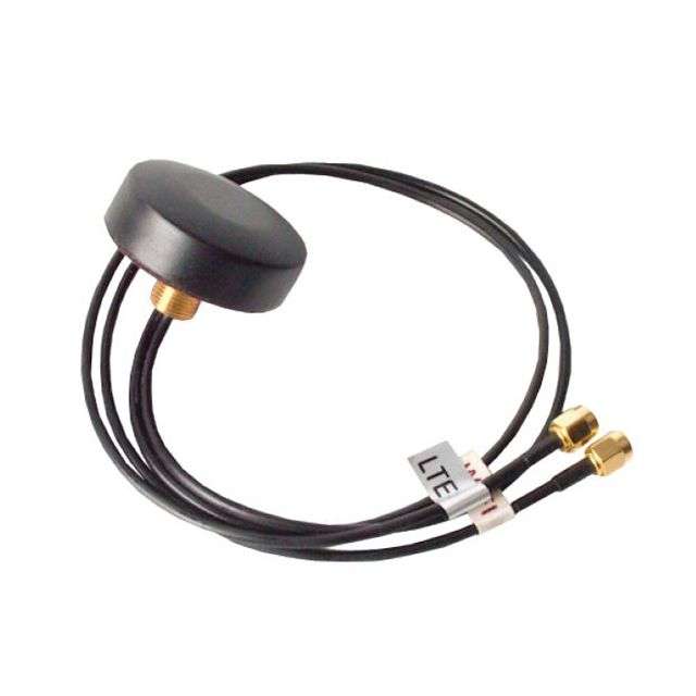 Antenna Puck, Screw, LTE & WiFi, 1.88 GHz to 2.635 GHz, 2 dBi, Cable 0.5m