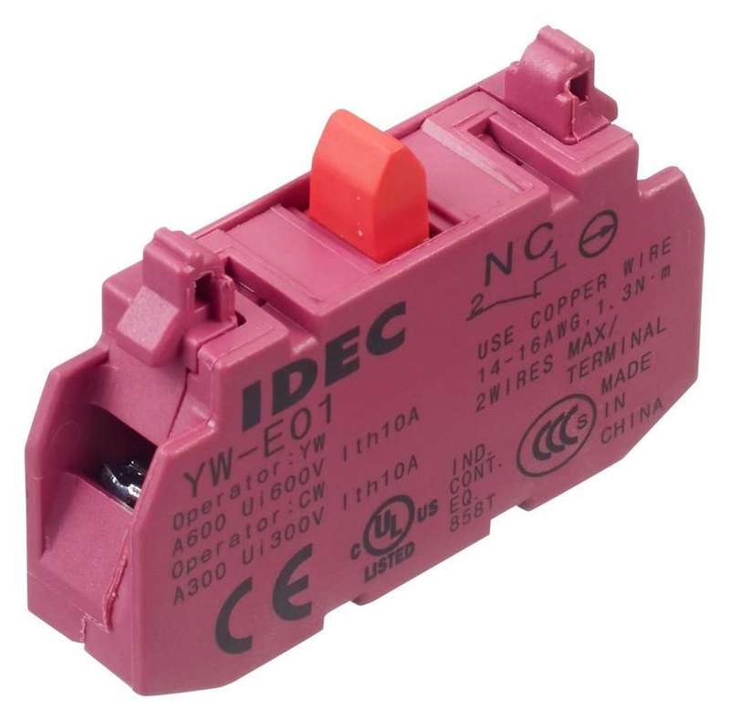 Contact Block, YW and CW Series, IDEC
