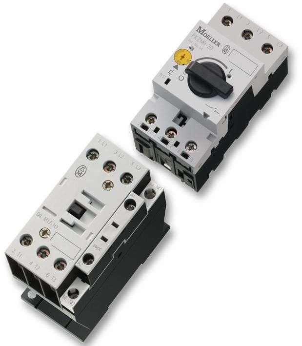 Contactor, DIN Rail, Panel, 690 VAC, 3PST-NO, 3 Pole, 11 kW