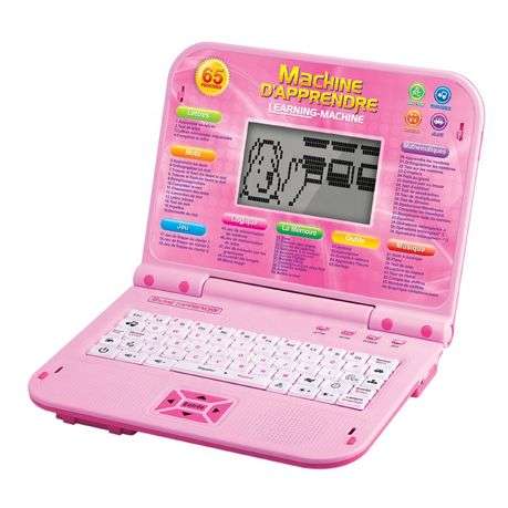 INTELLECTIVE COMPUTER WITH 80 FUN ACTIVITIES - PINK (REFURBISHED)
