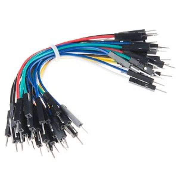 DFRobot, Jumper Wires 7.8" F/M (30 Pack)