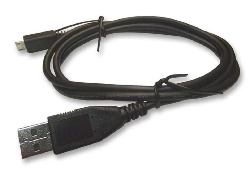 USB Cable, 0.5m, USB to Micro USB, Black - MC001008, Multicomp