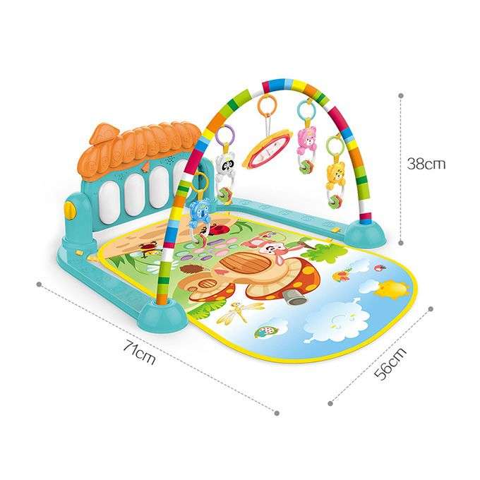 Baby Play Gym Piano Fitness Rack Mat