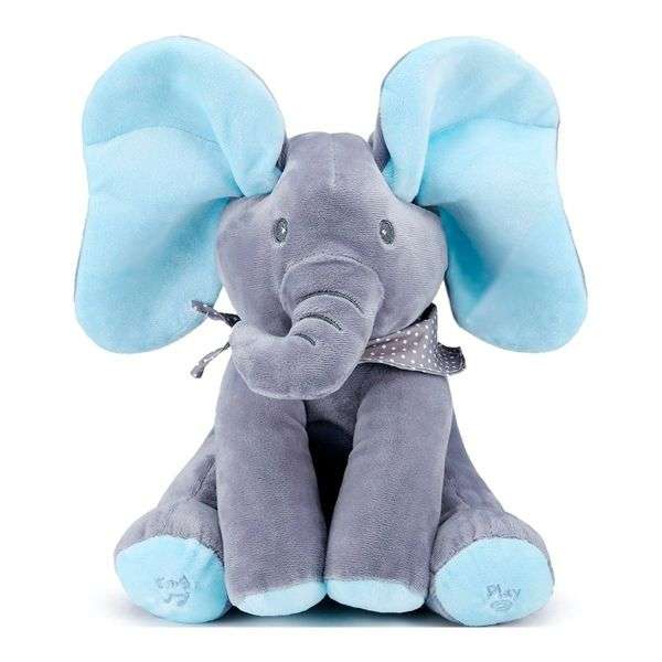 Musical Talking and Singing Elephant - Grey (READ THE DESCRIPTION)