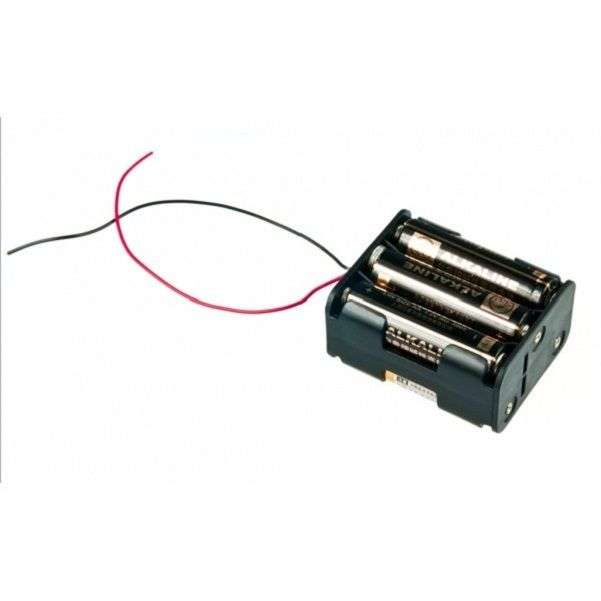 DFRobot, 6xAA Battery Holder(double layer)
