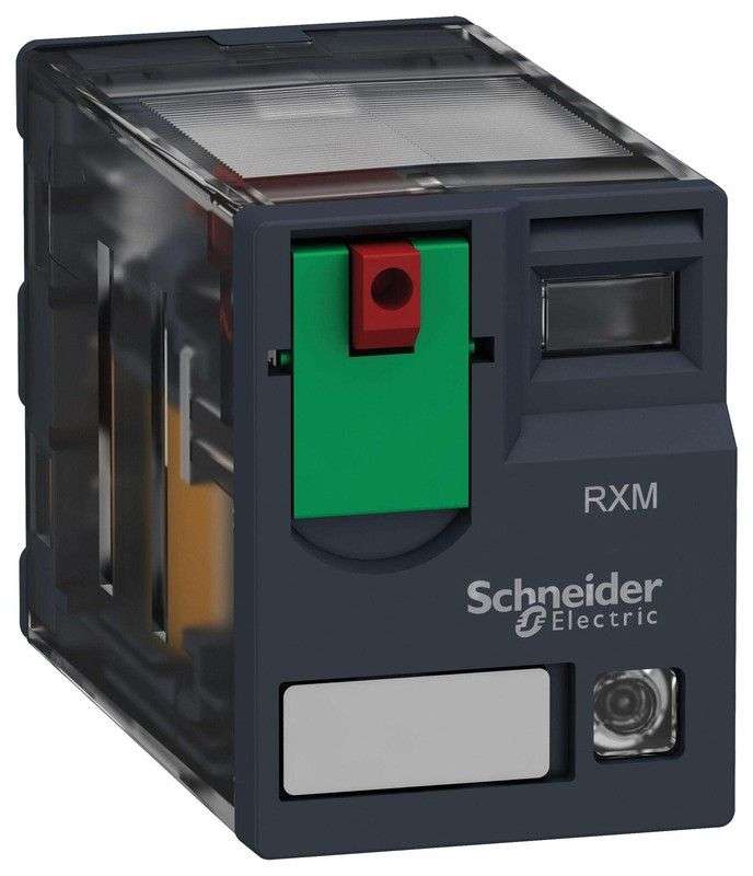 Schnieder, General Purpose Relay, Power, DPDT, 24 VDC, 12 A