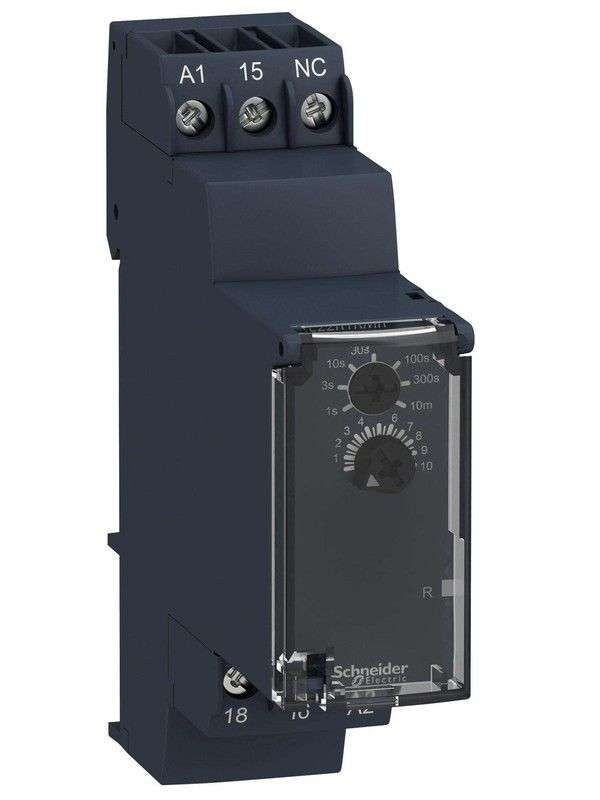 Schnieder, Time Delay Relay, 0.05 s, 10 min, Zelio Time RE22, SPDT, 5 A