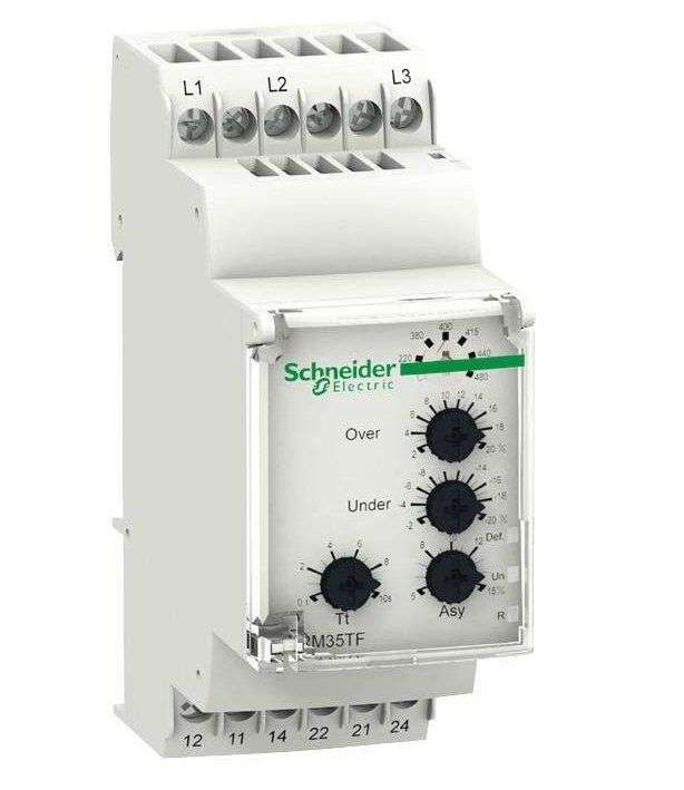 Schnieder, Phase Monitoring Relay, Zelio Series, DPDT, 5 A, DIN Rail, 250 V