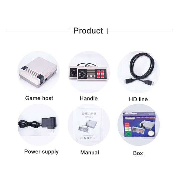 Retro Classic Video Game Console