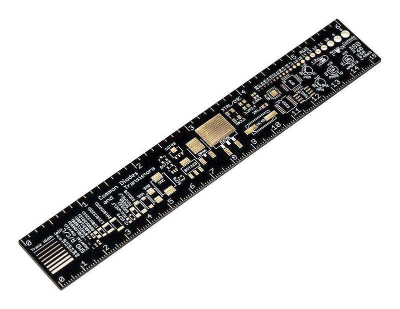 Adafruit, Ruler, PCB Design, Gold Plate, 1554