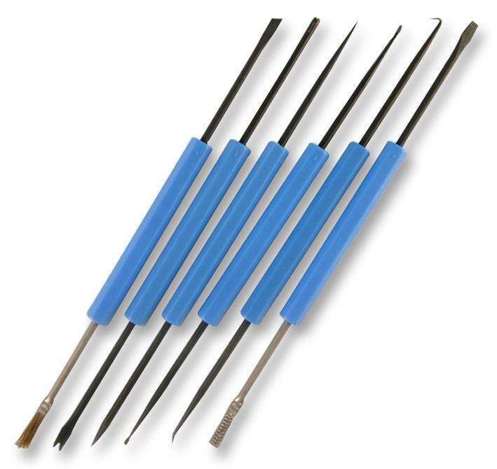 Duratool: Soldering Aid Kit - Clean & Soldering - 6 Pcs - ZD-151/87-1510