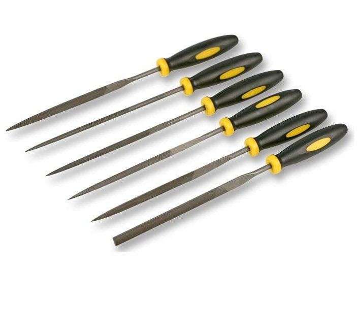 Duratool: 6 Piece Needle File Set - D00148