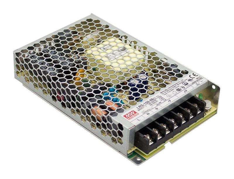 Mean Well, AC/DC Enclosed Power Supply (PSU),ITE,1Outputs,156 W,LRS-150-24
