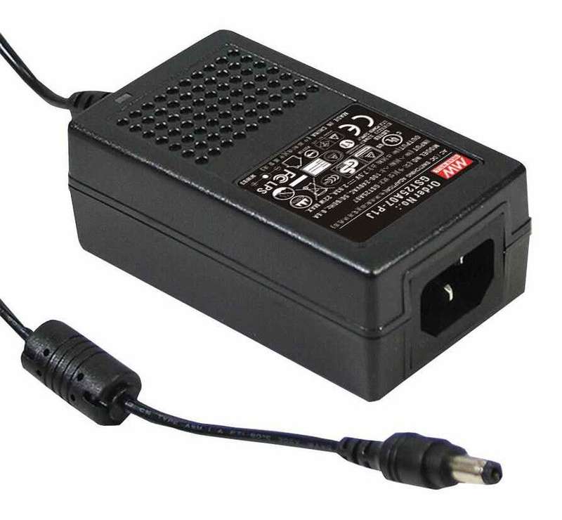 Mean Well, AC/DC Power Supply, ITE, 1 Output, 25W , GST25A24-P1J