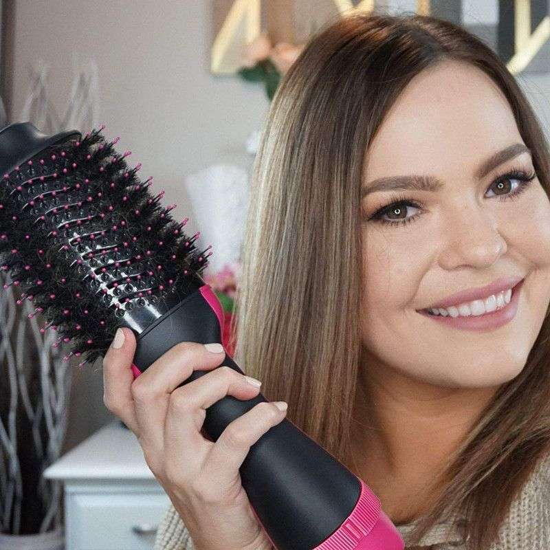 3-in-1 Hair Dryer, Volumiser & Styler with Ceramic Heater