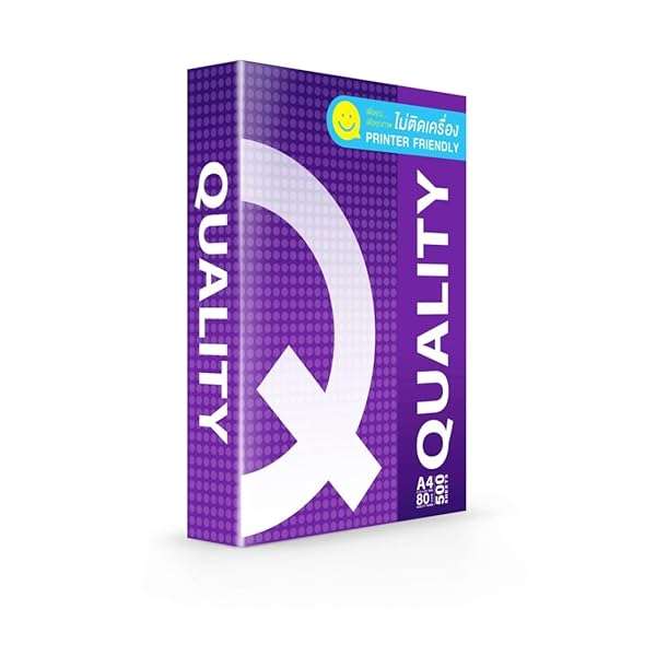 A4 Quality Purple White Copy Paper Double A Paper 500 Sheets White Printing paper