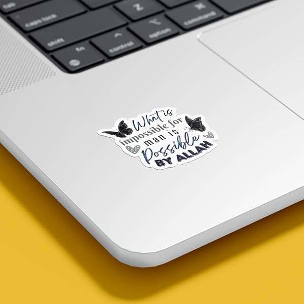 Islamic Stickers for Water Bottles Laptops Journaling and Gifts 200 Pack Waterproof Decals