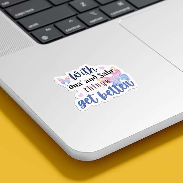 Islamic Stickers for Water Bottles Laptops Journaling and Gifts 200 Pack Waterproof Decals