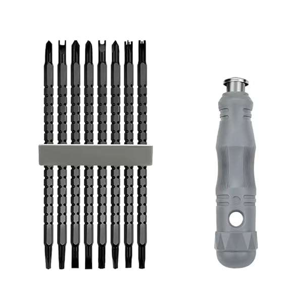 Multifunction Screwdriver Set with Torx Key for Household Repair Magnetic Drill Bits 17 in 1 Combo