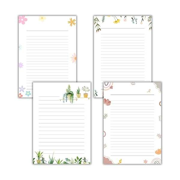 Writing Pads and To Do Lists Tracker 4 Pack Combo