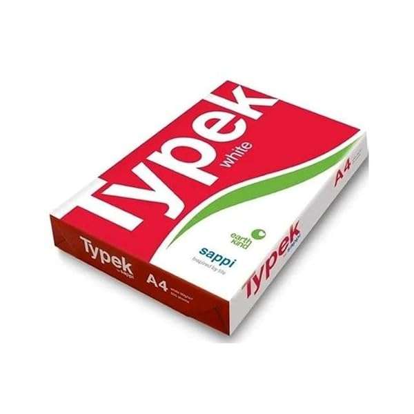 Typek White Copy Paper A4 500 Sheets 80GSM Printing and Copy Paper