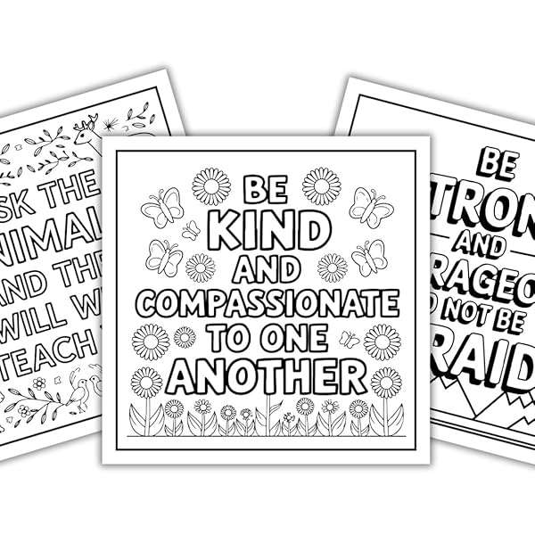 Bible Devotions Coloring Book with Scripture Verses and Coloring Pens [Ring-bound] Valenna