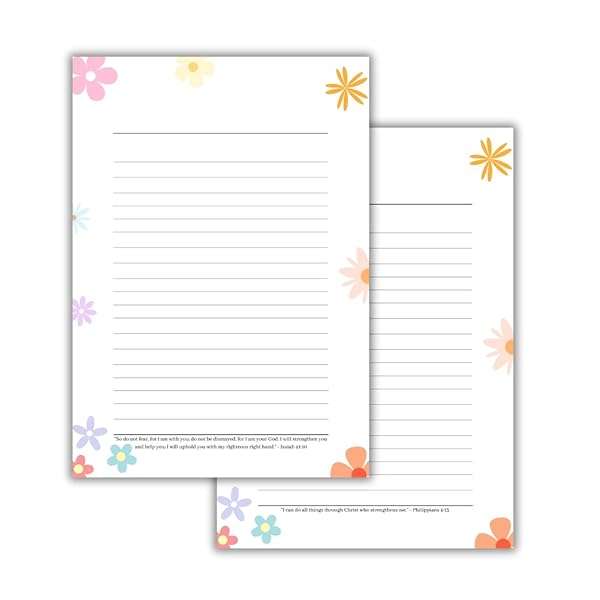 Gift for Christian Moms, A5 Bible Journal Faith Quotes
