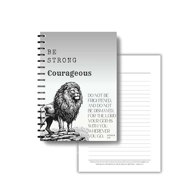 Prayer Notebook and Bible Study Journal Featuring Bible Verses and Faith Quotes [Spiral-bound]