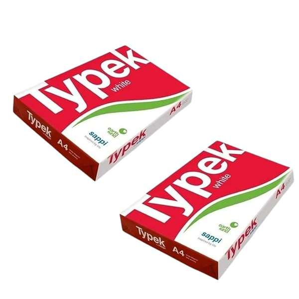 Typek A4 Copy Paper 2 Ream Combo  1000 Sheets